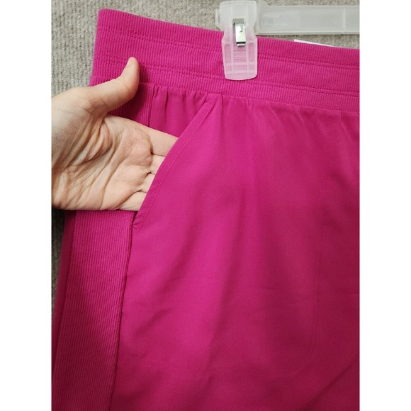 Croft & Barrow Lightweight Shorts Womens 2X Pink Pull On Wicking NEW - Picture 2 of 7